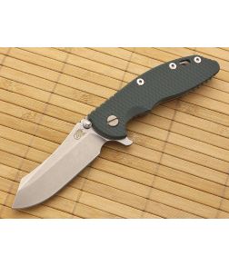 Hinderer Knives XM-18 3.5" Dark Green Skinner Flipper - HK-XM18-35-011 1