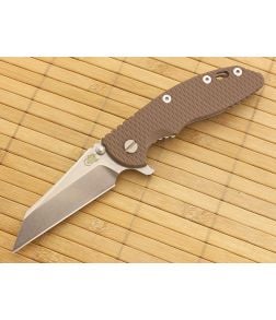 Hinderer Knives XM-18 3.5" Flat Dark Earth Wharncliffe Flipper 20CV - HK-XM-18FDE-35WF-20CV 1