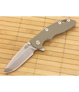 Hinderer Knives XM-18 3" Foliage Green Spanto Flipper - HK-XM-18FG-3SPF 1