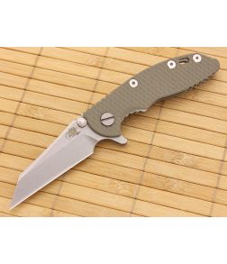 Hinderer Knives XM-18 3" Foliage Green Wharncliffe Flipper - HK-XM-18FG-3WF 1