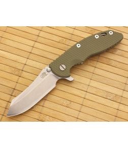 Hinderer Knives XM-18 3.5" OD Green Skinner Flipper - HK-XM18-35-010 1