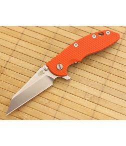 Hinderer Knives XM-18 3.5" Orange G10 Wharncliffe Flipper 20CV - HK-XM-18ORG-35WF-20CV 1