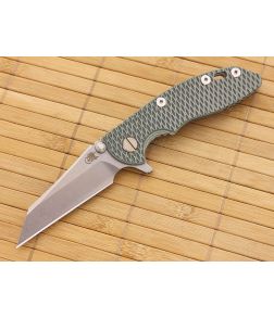 Hinderer Knives XM-18 3" Wintergreen Wharncliffe Flipper - HK-XM-18WG-3WF 1