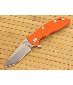 Hinderer Knives XM-18 3" Harpoon Tanto Orange G10 - HK-XM18-3-003 1