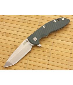 Hinderer Knives XM-18 3.5" Spanto Flipper Dark Green - HK-XM18-35-022 1