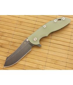 Hinderer Knives XM-18 3.5" DLC Skinner Flipper Translucent Working Finish Frame #2 - HK-XM18-35-046 1