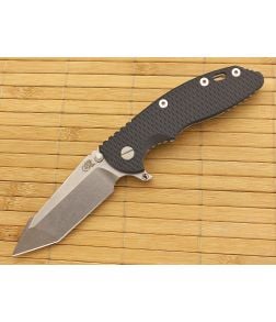Hinderer Knives XM-18 3.5" Fatty Harpoon Tanto Blue and Black G10 - HK-XM18-35-FAT10 1