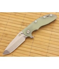Hinderer Knives XM-18 3.5" Fatty Spanto Flipper Translucent - HK-XM18-35-FAT6 1