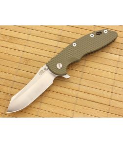 Hinderer Knives XM-18 3.5" Limited Skinner Green Flipper 2-Tone Blade - HK-XM18LE-35-003 1