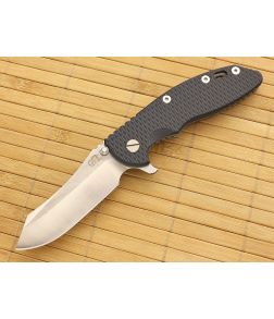 Hinderer Knives XM-18 3.5" Limited Skinner Black-Blue Flipper 2-Tone Blade - HK-XM18LE-35-004 1
