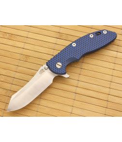 Hinderer Knives XM-18 3.5" Limited Skinner Blue-Black Flipper 2-Tone Blade - HK-XM18LE-35-006 1