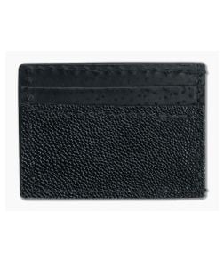 Yoder Leather Company Black Stingray Clip Wallet - YLC-004 1