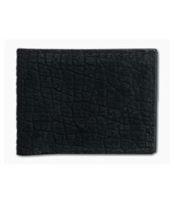 Yoder Leather Company Black Hippo Regular ID Window Bifold Wallet - YLC-022 1