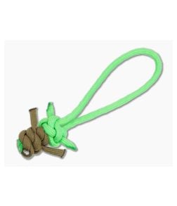 Backcountry Braids "Baby Yoda" Paracord Lanyard - Neon Green - BCB-YODA-NEON 1