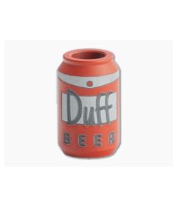 ZeroFeud Beer Bead Orange Cerakote Aluminum Lanyard Bead ZF002 - ZF-ZF002 1
