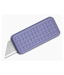 Rivery Zero V2 Grenade Pattern Crushed Orchid Purple Cerakote Aluminum Manual OTF Utility Knife (2.68" Closed) - RIV-ZV2-OTF-GRE-6061-ORCHID 1