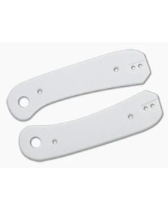 Knafs Lander Knife Scales White G10 Replacement Scales - KNAFS-00079 1