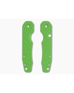 Spyderco Smock Overlook Toxic Green G10 Handle Scales - SMK-001 1
