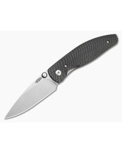 TRM Atom Carbon Fiber 3D Magnacut Liner Lock Folding Knife (3.50") - TRM-002 1