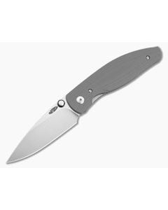 TRM Atom Slate Gray G10 3D Magnacut Liner Lock Folding Knife (3.50") - TRM-003 1