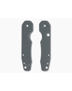 Spyderco Smock Overlook Grey G10 Handle Scales - SMK-004 1