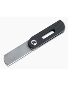 D Rocket Design OvalMoon Blasted AEB-L Textured Black Cerakote Aluminum Swivel Folder 0066 - DRD-0066 1