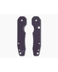 Spyderco Smock Overlook Purple G10 Handle Scales - SMK-006 1