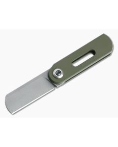 D Rocket Design OvalMoon Blasted AEB-L Smooth OD Green Cerakote Aluminum Swivel Folder 0070 - DRD-0070 1