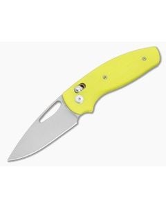 TRM Bulldog Rev B Safety Yellow G10 3D Contoured Magnacut Folding Knife (2.95") - TRM-008 1