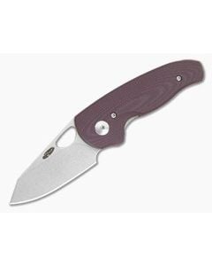 TRM Holier Nerd Popsicle Purple G10 3D Contoured Magnacut Folding Knife (2.20") - TRM-009 1
