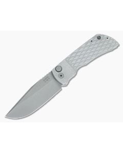 McNees Knives AutoMac Atomic Diamond Texture Aluminum Drop Point - MNK-010 1