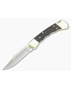 Buck 110 Folding Hunter Finger Grooved - BU-0110BRSFG 1