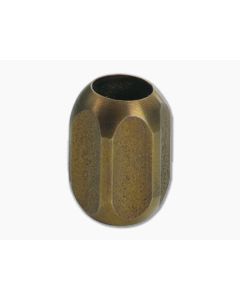 Ti Survival Titanium Lanyard Bead Hex Sandblasted Copper Anodized - TS-012 1