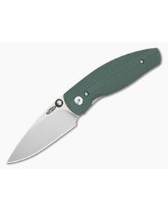 TRM Neutron 2 Forest Green G10 3D Magnacut Liner Lock Folding Knife (3.00") - TRM-014 1