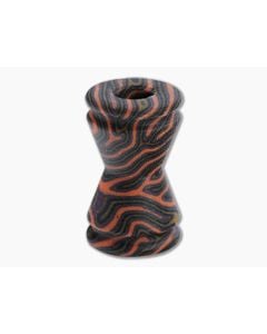 Dawson Machine Craft Wild Tiger Crazy Fiber Hourglass Lanyard Bead - DMC-01 1