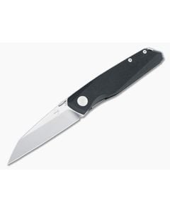 Boker Plus X Poltergeist Works Connector Satin D2 Black G10 Liner Lock Folder 01BO354 - BO-01BO354 1