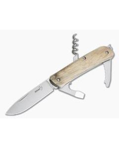 Boker Plus Tech-Tool 2 Zebra Wood Slip Joint 01BO845 - BO-01BO845 1