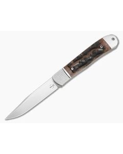 Boker Plus Hidden Release Auto Trapper Appaloosa Bone - BO-01BP0029 1