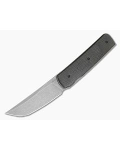 Boker Plus Mini Sanjo Green Canvas Micarta 14C28N Flipper Knife (3.07" Blade) 01BP0107 - BO-01BP0107 1