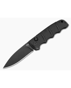 Boker Kalashnikov Drop Point Black Aluminum D2 Black Coated Automatic Knife (3.35" Blade) 01BP0151 - BO-01BP0151 1
