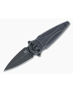 Fox/Anarcnide Saturn Radius Lock Black Stonewashed N690Co Aluminum Folder 01FX939 - BO-01FX939 1