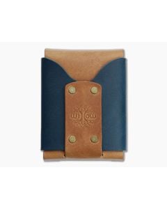 Willow Craft Original Wask Wallet Bourbon and Ocean Blue - WCG-026 1