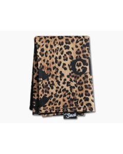 SwankHanks Chanel Leopard Print Nylon and Microsuede Hank - SH-036 1