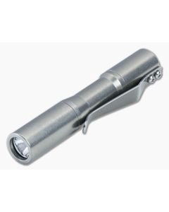 CWF Micro Click Titanium Tumbled Flashlight (5000K) - CWF-038 1