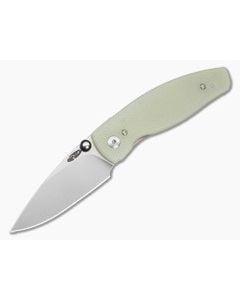 TRM Neutron 2 Jade G10 3D Lizard Skin MagnaCut Liner Lock Knife (3.00" Blade) - TRM-039 1