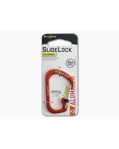 Nite Ize SlideLock Carabiner Aluminum #3 Orange - NI-04041 1