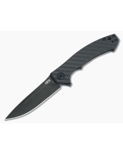 Zero Tolerance 0450CF Black Carbon Fiber Flipper - ZT-0450CF 1