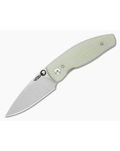 TRM Neutron 2 Jade G10 3D MagnaCut Liner Lock Knife (3.00" Blade) - TRM-048 1