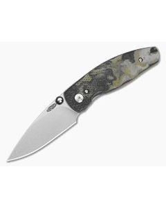 TRM Neutron 2 Midnight Jungle G10 3D Lizard Skin MagnaCut Liner Lock Knife (3.00" Blade) - TRM-050 1