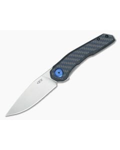 Zero Tolerance 0545BLUCF MagnaCut Blue Carbon Fiber Flipper - ZT-0545BLUCF 1